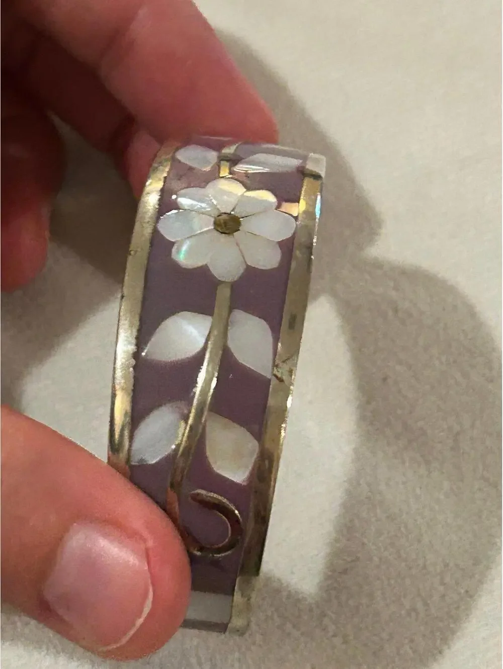 bracelet made in Mexico flower 925 sterling silver - Picture 12 of 12